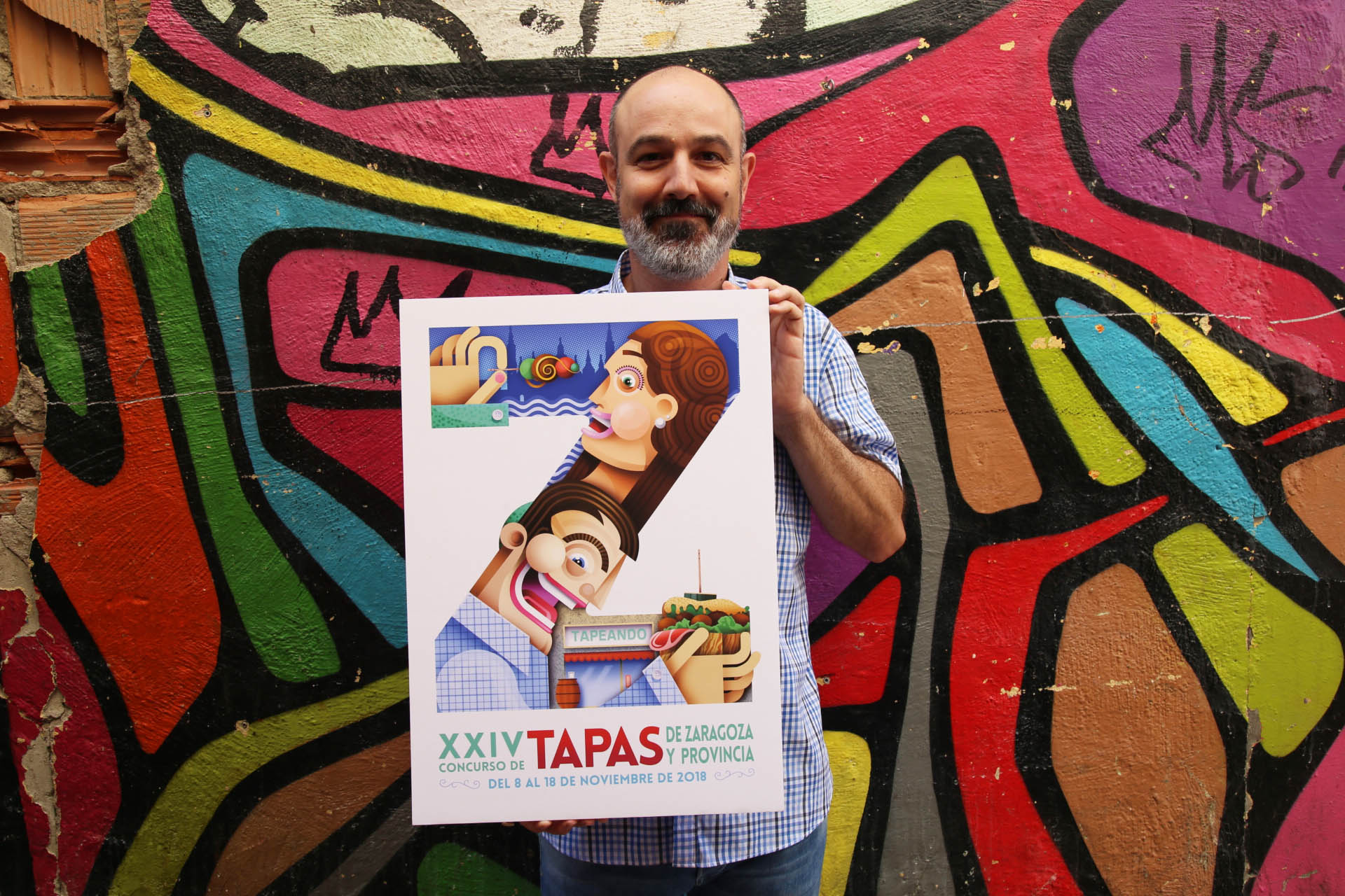 cartel concurso de tapas de Zaragoza