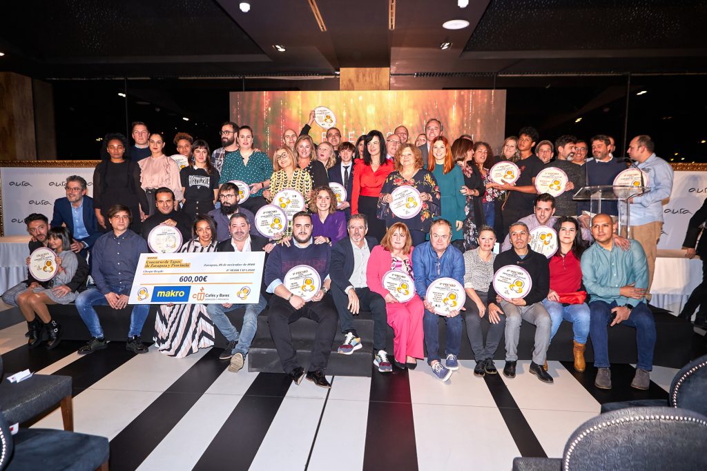 Todas las fotos de la gala XXVII edición del Concurso de Tapas de Zaragoza y Provincia