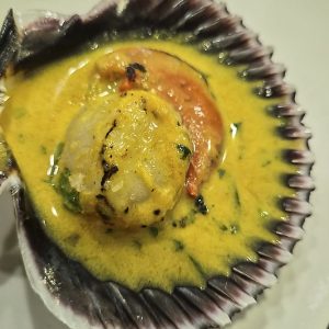 EL HORMIGUERO AZUL - Zamburiña con salsa thai 🚫🌾