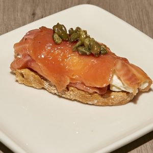 LA FACTORIA - Tostada de salmón