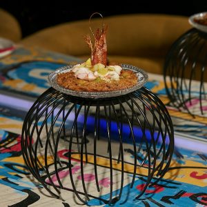 VERTICO - Tortillita de camaron con gamba roja