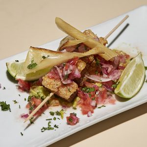 CADILLAC - Pincho de torrezno a la mejicana 🚫🌾