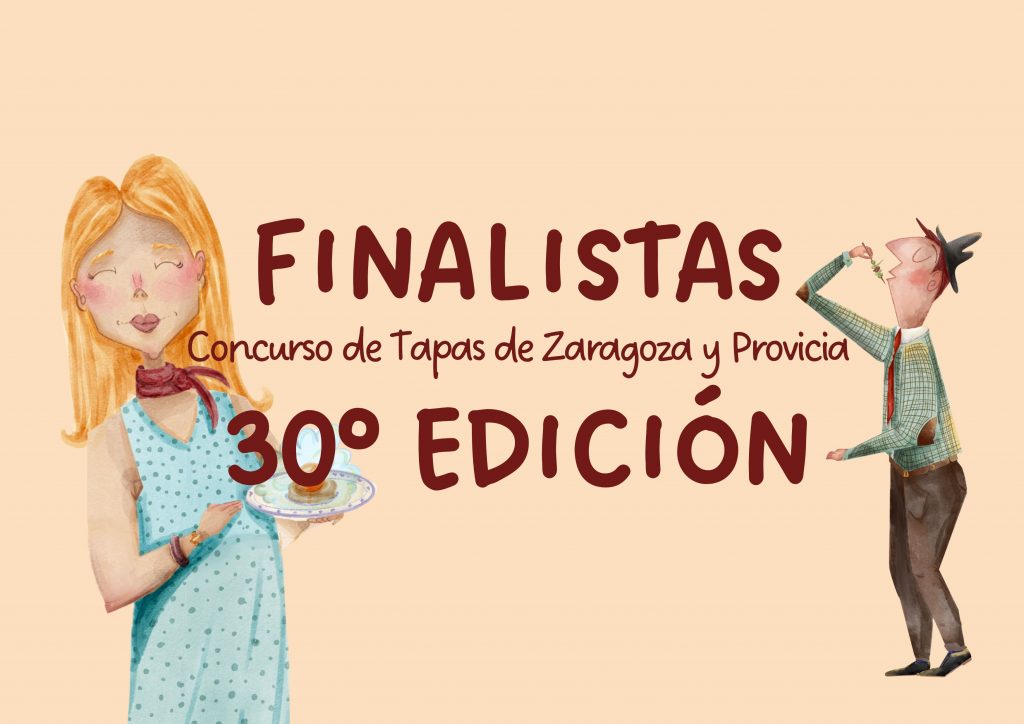 Veinticinco establecimientos se disputarán el próximo lunes el título de mejor tapa de Zaragoza y Provincia 2025