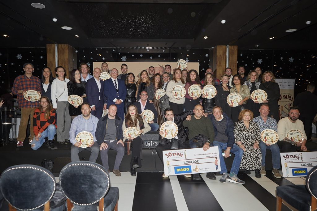 Fotos de la gala de la XXX edición del Concurso de Tapas de Zaragoza y provincia